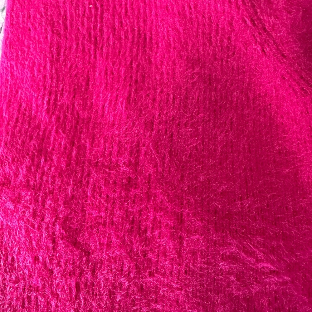 6/$20 Sincerely Jules Fuchsia Short Sleeve Top Large NWOT - Picture 6 of 7